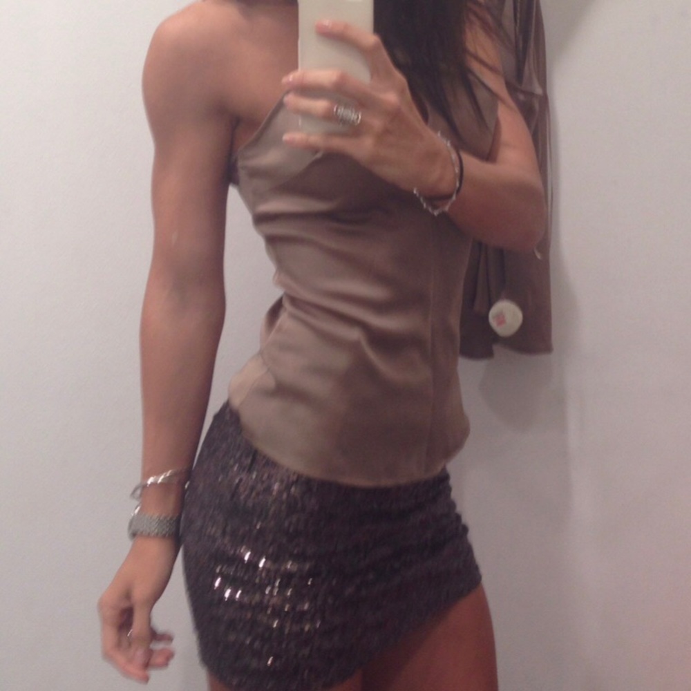 Sequin GUESS Mini Skirt